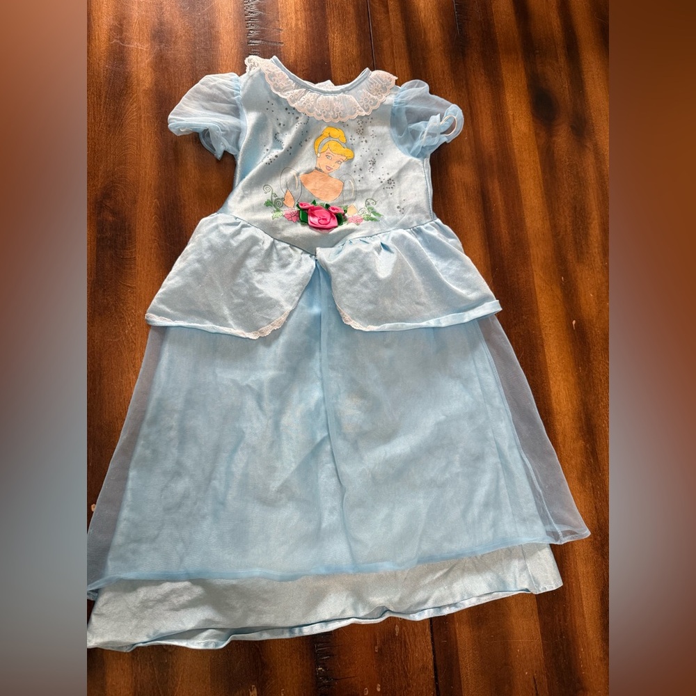 Cinderella Child Costume  Dress Up Vintage Disney Store 90s 4T Read Description
